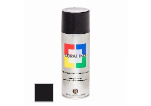Краска аэрозольная CORALINO Черный матовый (520мл,200г) RAL9005